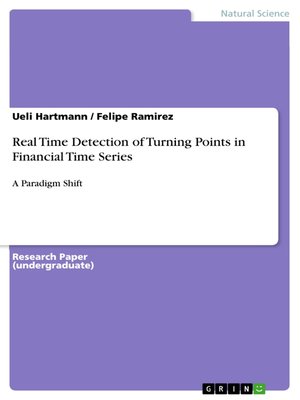 cover image of Real Time Detection of Turning Points in Financial Time Series